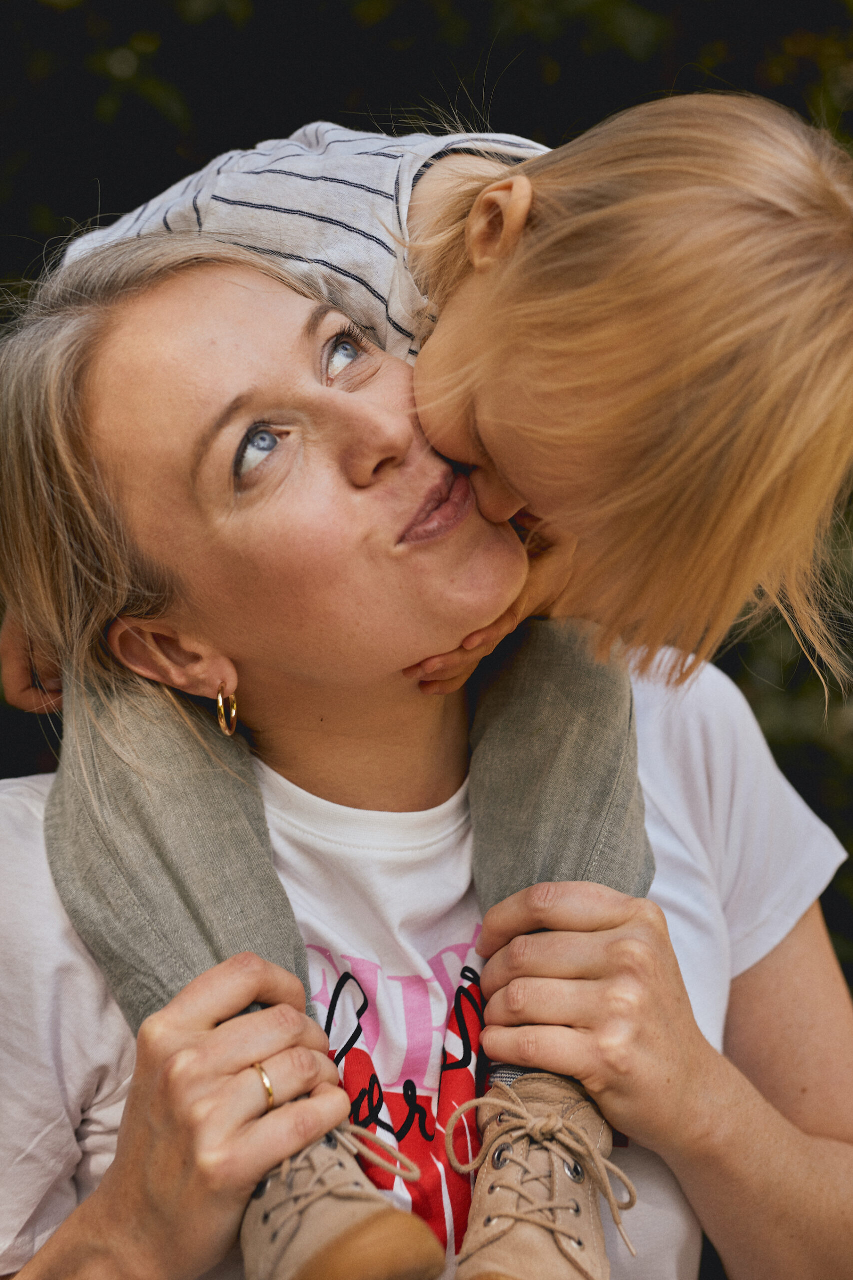 Liebevolles Familienshooting