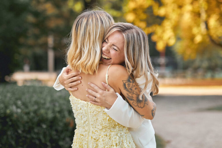 Freude pur bei der Hochzeit